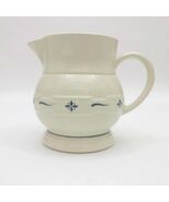 Longaberger Pottery Woven Pitcher Traditions 2 QT 1990 USA Handmade - $272.57 MXN