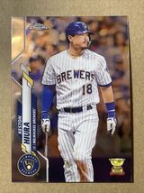 2020 Topps Chrome #25 Keston Hiura Brewers - €1,19 EUR