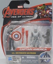 Marvel Avengers Age of Ultron Hasbro Figures Captain America vs. Ultimate Ultron - £4.66 GBP