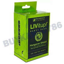 Dr.Vaidya&#39;s LIVitup Party Pack Hangover Shield &amp; Protector 50 Capsules - £27.62 GBP
