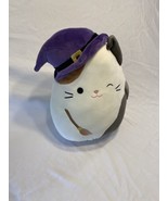 Halloween Squishmallows Cam the Cat Witch Hat Broom 12” New 2022 Release - £37.82 GBP