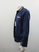 COOFANDY Men&#39;s Button Up Shirt Small Blue Long Sleeve Casual Cotton Blend NEW - £10.99 GBP