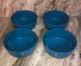 ROYAL NORFOLK Light BLUE CEREAL/SERVING BOWL SET Of 4-Micro Safe-NEW-RAR... - £45.70 GBP