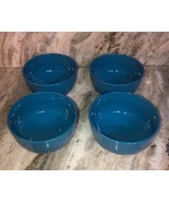 ROYAL NORFOLK Light BLUE CEREAL/SERVING BOWL SET Of 4-Micro Safe-NEW-RAR... - $59.28