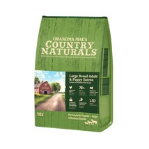 Grandma Maes Country Naturals Large Breed Adult and Puppy Entre Dry Dog Foods 32 - £106.00 GBP