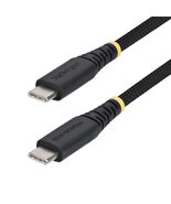 StarTech.com 6ft (1.8m) USB-C Charging Cable, 60W (3A) PD, Dual-Layer Br... - $15.54