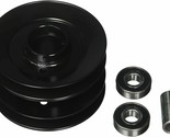 Mower Drive Double Pulley &amp; Bearings For 42&quot; Deck Cub Cadet LT1018 MTD 7... - £39.57 GBP