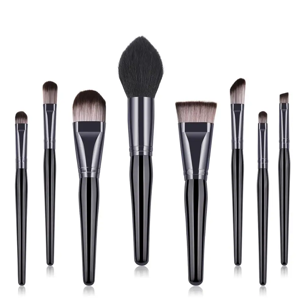 Brushes set foundation gourd black coffee powder concealer cosmetic eyebrow beauty tool thumb200