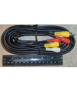RCA Composite Audio + Video 96&quot; Cable Male to Male M/M RG-59/U Dish Netw... - $29.33 CAD