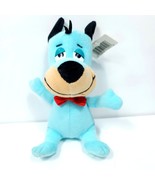 Warner Bros Huckleberry Hound Plush Stuffed Animal Blue Dog w/ Tag Carto... - £19.46 GBP