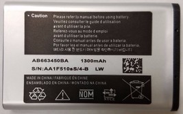 Replacement Battery For Verizon Samsung Convoy 4 B690V Ab663450Ba 1300Mah - £15.18 GBP