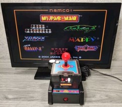 Ms Pac-Man TV Games 7 In 1 Wireless Jakks Namco Arcade Plug n Play ~ Tested! - £23.32 GBP