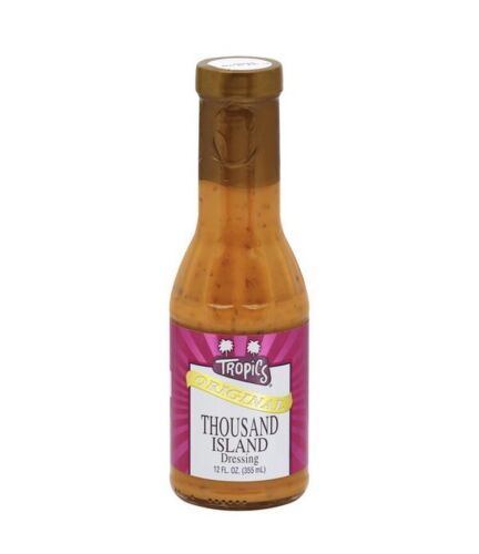 tropics Thousand Island salad dressing 12 Oz (Pack of 5) - $98.99