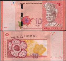 Malaysia 10 Ringgit. ND (2012) UNC. Banknote Cat# P.53a - £5.83 GBP