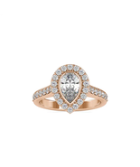 1.50CT  Pure Elegance Moissanite Engagement Ring - €475,44 EUR