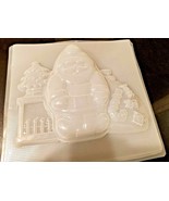 Molde de plastico para gelatina Santa Claus Plastic Gelatin Mold Santa C... - $19.55