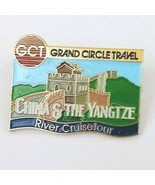 GRAND CIRCLE TRAVEL RIVER CRUISETOUR CHINA &amp; THE YANGTZE TRAVEL PIN - $8.76 CAD