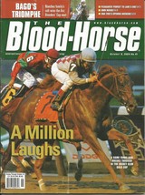 2004 - October 9th Issue of  Blood Horse Magazine - FUNNY CIDE on the cover - £15.75 GBP
