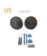 2pcs Varta CP1254 A3 Battery for Samsung Galaxy Buds/Buds Live Surface e... - $24.43 CAD