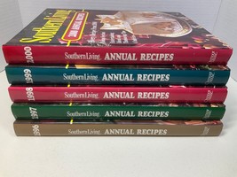 Lot Of 5 Southern Living Annual Recipes Cookbooks 1996 thur 2000 Hardcover - £19.58 GBP