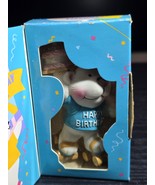 AVON Special Delivery Musical Bear Birthday Greetings Figurine, Orig Box... - $12.62 CAD