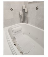 Full Body Bath Pillow Spa Cushion w/ 21 Suction Cups &amp; Quick-Dry Fabric ... - $618.44 MXN