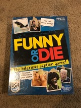 2013 Hasbro Party Family Game ~ Funny or Die ~ Match Picture with Captio... - £3.97 GBP