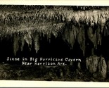 Scene IN Grande Uragano Cavern Interno Harrison Arkansas Ar Unp Cartolin... - £13.05 GBP