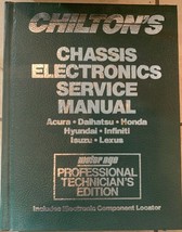 Chiltons 1995 Antilock Brakes Traction Control Volume 1 Pro Edition Hond... - £27.19 GBP