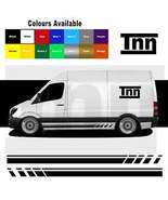 For Mercedes Sprinter Camper Van Motorhome Side Stickers Stripes Graphic... - £37.36 GBP