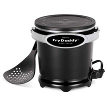 Electric Deep Fryer Dual Daddy Cooker Kitchen Countertop Fries Appliances US - £39.03 GBP