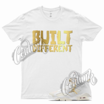 White BUILT Shirt for J1 6 WMNS Gold Hoops DMP Metallic Defining Moments - £20.54 GBP+