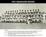1961 MILWAUKEE BRAVES 8X10 TEAM PHOTO BASEBALL PICTURE MLB - $4.94