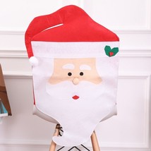 Christmas Decoration, Chair Cover, Stool Cover, Chair Cover Furnishings,... - £6.01 GBP