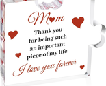 Mothers Day Gifts - Engraved Acrylic Block Puzzle Heartwarming Present f... - £18.18 GBP
