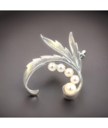 Mikimoto Estate Akoya Pearl Brooch Pin Sterling Silver 6.10 mm M420 - $287.10