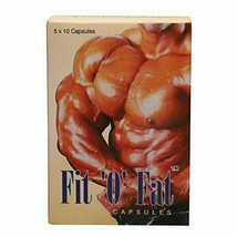 FIT O FAT Ayurvedic Herbal Muscle Gain Supplement, Natural Weight Gain Capsules - £21.99 GBP