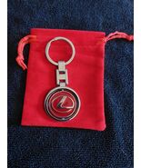 Lexus Double-Sided  Chrome Logo Keychain red swivel  US Seller Free Ship... - $13.37