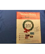 Wallace Brown Holiday 1973 Vtg Catalog Bevis Industries House Fashion Decor - $40.70 CAD