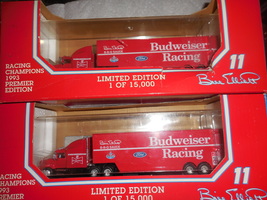 93 Racing Champions 1/87 Scale #11 BIll Elliott Budweiser Transport NASC... - $20.00