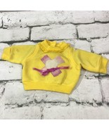 Vintage 80’s Cabbage Patch Kids Authentic Clothing Yellow Sweatshirt Flawed - £7.73 GBP