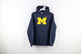 Nike Boys XL Faded Block M University of Michigan Football Hoodie Sweatshirt - £39.52 GBP