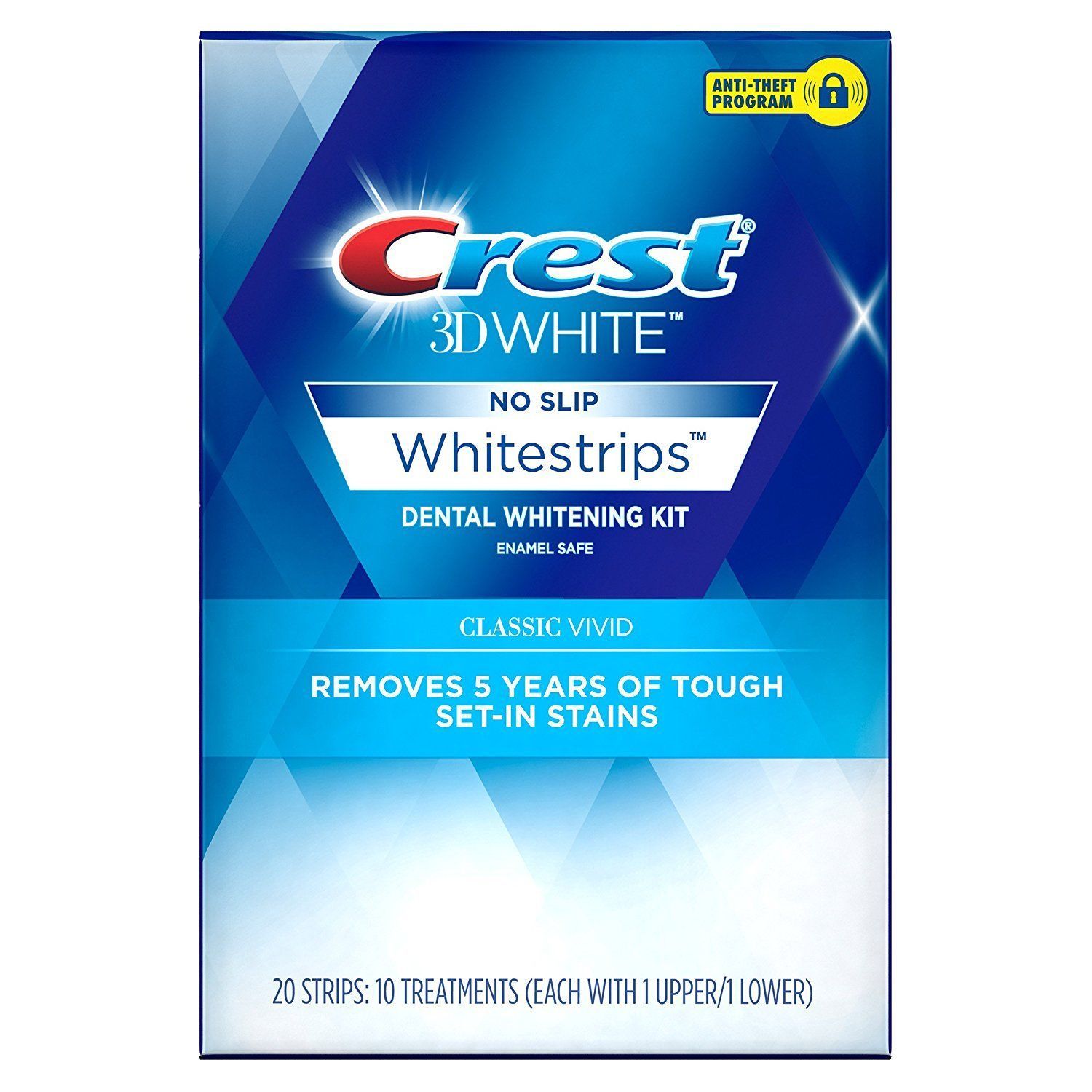 Crest 3D White Classic Vivid Dental Whitening 20 Strips - $19.99