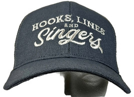 Hooks Lines &amp; Singers Country Music Festival Hat Cap Snapback Songwriter Cap - £11.17 GBP