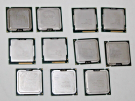 Lot of 11 Different Server Microprocessors , see list in full description - £55.01 GBP