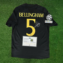 Jude Bellingham SIGNED Real Madrid THIRD Black Signature Jersey + COA 23/24 - £120.88 GBP