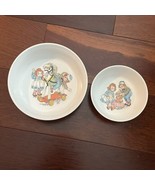 Vintage Oneida Deluxe Raggedy Ann &amp; Andy Bowl 3243 &amp; 3258 Melamine Child... - $11.85