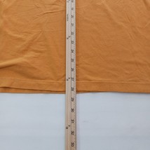 George Crewneck Men's Long Sleeve Yellow Cotton T-Shirt Size L (42-44) image 14