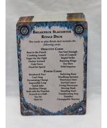 Warhammer Underworlds Deathgorge Breakneck Slaughter (32) Card Rivals De... - $37.44 CAD