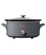 Crock-Pot Manual 7-Quart Slow Cooker, Mussel Grey - $1,067.04 MXN